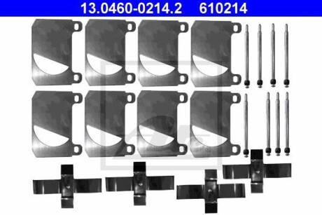 Монтажний компл.,гальм.колодки ATE 13.0460-0214.2