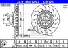 Тормозной диск двухсекционный ATE 24.0136-0125.2 (фото 1)