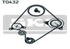 Комплект ГРМ (ремінь + ролик) SKF VKMA 94009