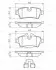 Тормозные колодки, дисковые. BOSCH 0 986 494 645 (фото 8)