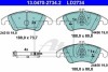 Гальмівні колодки, дискові ATE 13.0470-2734.2 (фото 1)