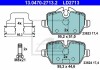 Тормозные колодки, дисковые. ATE 13.0470-2713.2 (фото 1)