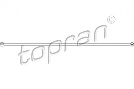 Тяга переключения передач TOPRAN 721 248 (фото 1)