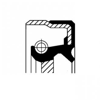 Сальник, ступінчаста коробка передач CORTECO 01019913B (фото 1)