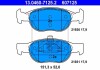 Гальмівні колодки, дискові ATE 13.0460-7125.2 (фото 1)