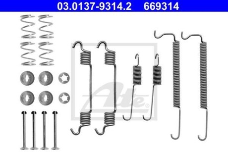 Монтажний комплект колодки ATE 03.0137-9314.2