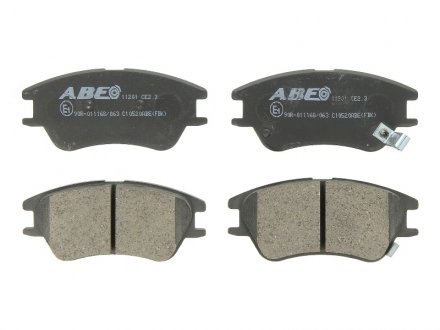 Тормозные колодки, дисковые. ABE C10520ABE (фото 1)
