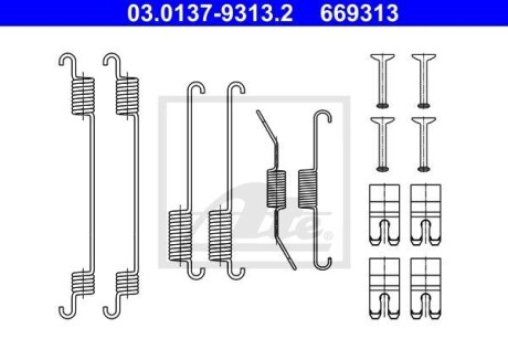 Монтажний комплект колодки ATE 03.0137-9313.2