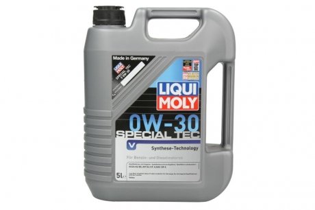 Моторна олія 2853 0W30 5л LIQUI MOLY 2853 0W30 5L (фото 1)