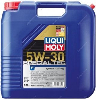 Моторна олія 3854 5W30 20л LIQUI MOLY 3854 5W30 20L (фото 1)