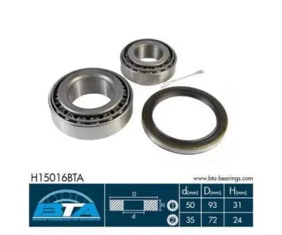 Подшипник колеса, комплект BTA H15016BTA