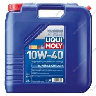 Моторна олія 1304 10W40 20л LIQUI MOLY 1304 10W40 20L (фото 1)