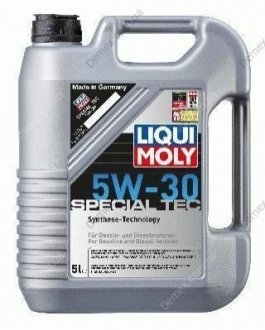 Моторное масло 5W-30 5л LIQUI MOLY 1164/9509 (фото 1)