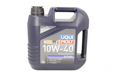 Моторна олія 3930 10W40 4л LIQUI MOLY 3930 10W40 4L (фото 1)