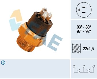 Термовимикач вентилятора FAE 37850