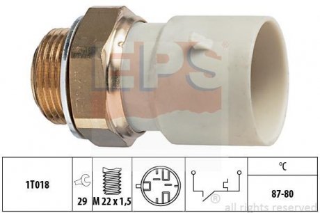 Термовимикач вентилятора EPS 1 850 271 (фото 1)