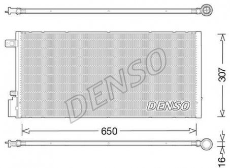 Радіатор DENSO DCN15005 (фото 1)