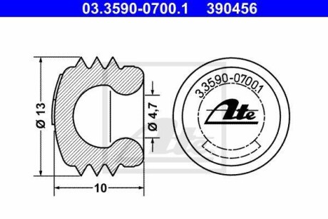 Пробка ATE 03.3590-0700.1