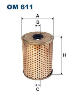 Фільтр гідравлічний FILTRON OM 611