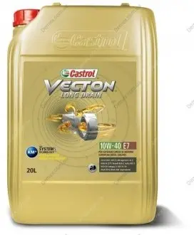Олива для двигуна CASTROL VECTON LD E7 10W40 20L