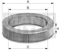 Фильтр воздуха MANN-FILTER MANN (Манн) C 30 010