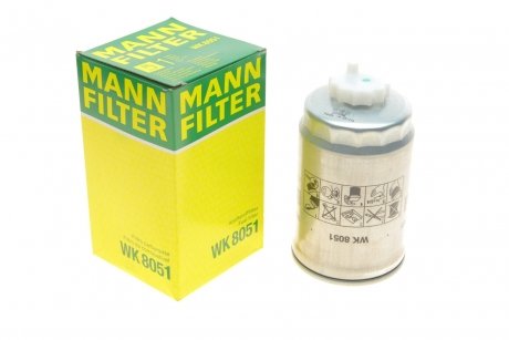 Фильтр топлива MANN-FILTER MANN (Манн) WK 8051
