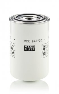 Фильтр топлива MANN-FILTER MANN (Манн) WDK 940/20 (фото 1)