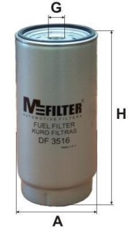 Фільтр паливний M-FILTER MFILTER DF3516