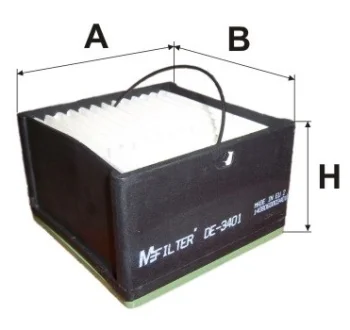 Фільтр паливний M-FILTER MFILTER DE3401