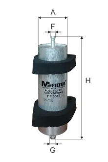 Фільтр паливний M-FILTER MFILTER DF3548