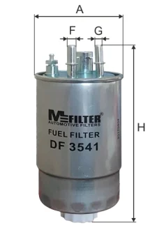 Фильтр топливный M-FILTER MFILTER DF3541