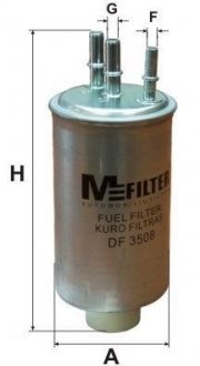 Фільтр паливний M-FILTER MFILTER DF3508