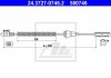 Трос остановочных тормозов ATE 24.3727-0746.2 (фото 1)