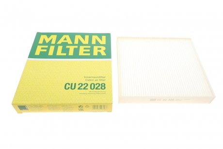 Фильтр салона MANN-FILTER MANN (Манн) CU22028