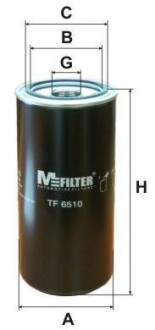 Фільтр масляний M-FILTER MFILTER TF6510