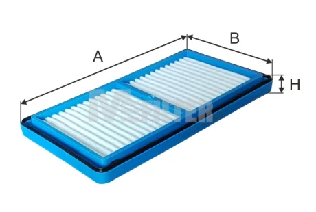Фільтр повітряний M-FILTER MFILTER K2003