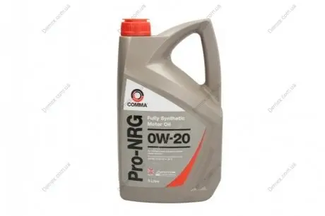 Моторное масло PRO-NRG 0W20 5л COMMA PRO-NRG 0W20 5L