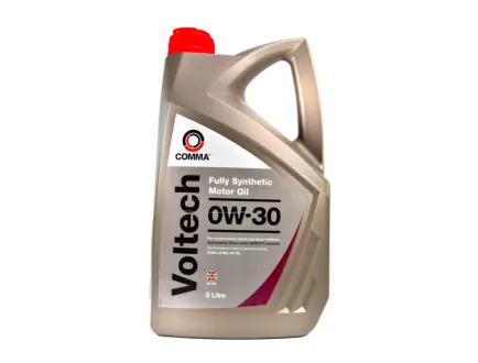 Моторное масло Voltech 0W-30 синтетическое 5 л COMMA VOLTECH 0W30 5L
