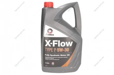Моторное масло X-FLOW P 5W30 SYNT. 5л COMMA X-FLOW P 5W30 SYNT. 5L
