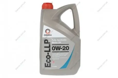 Моторное масло ECO-LLP 0W20 5л COMMA ECO-LLP 0W20 5L