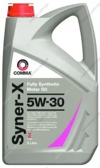 Моторное масло SYNER-X 5W30 5л COMMA SYNER-X 5W30 5L