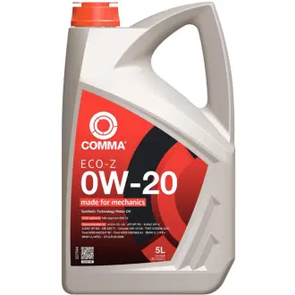 Моторное масло Eco-Z 0W-20 синтетическое 5 л COMMA ECO-Z 0W20 5L