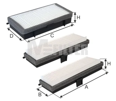 Фильтр салона M-FILTER MFILTER K9153-3