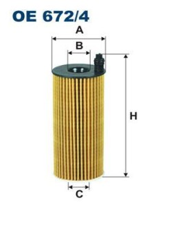 Фильтр масляный FILTRON OE 672/4