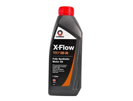 Моторное масло X-Flow Type P 5W-30 синтетическое 1 л COMMA X-FLOW P 5W30 SYNT. 1L