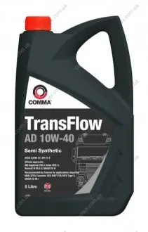 Моторное масло TRANSFLOW AD 10W40 5л COMMA TRANSFLOW AD 10W40 5L