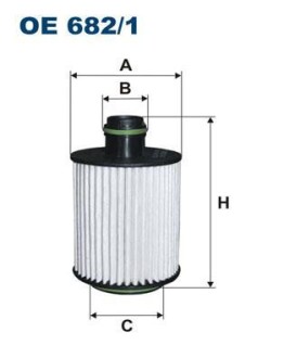 Фильтр масляный FILTRON OE 682/1