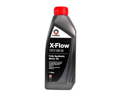 Моторное масло X-Flow Type V 5W-30 синтетическое 1 л COMMA X-FLOW V 5W30 1L
