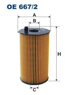 Фильтр масляный FILTRON OE 667/2