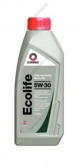 Моторное масло ECOLIFE 5W30 SYNT. 1л COMMA ECOLIFE 5W30 SYNT. 1L